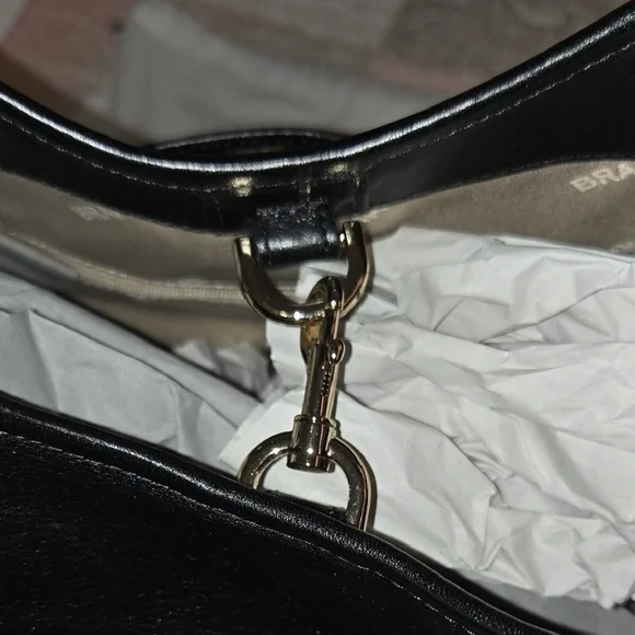 NWT Brahmin Iona Tote in Black Nightshade - Picture 10 of 16